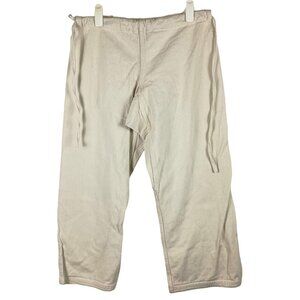 Howard Combat Kimonos HCK Martial Arts Pants Size 4 Unbleached Canvas Waist Tie
